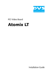 DVS Atomix LT Installation Manual