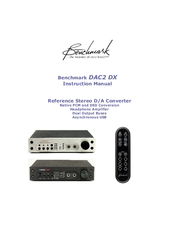 Benchmark DAC2 DX Instruction Manual