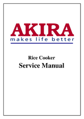 akira RK-218 Service Manual
