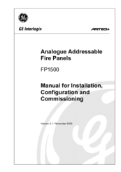 GE Interlogix FP1500 Manual For Installation, Configuration And Commissioning