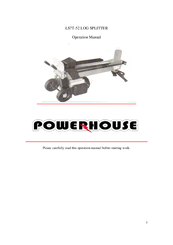 Powerhouse LS7T-52 Operation Manual