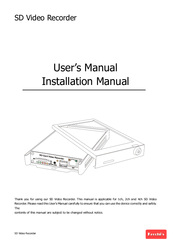 Kocchi's SDVR series User Manual