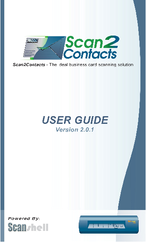 ScanShell Scan2Contacts User Manual