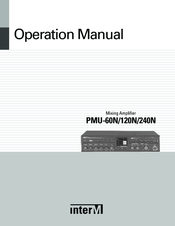 Inter-m PMU-60N Operation Manual