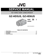 JVC GZ-HD5US Service Manual
