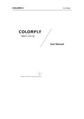 Colorfly U781 Q1 User Manual