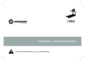 Horizon Fitness T-PRO Owner's Manual