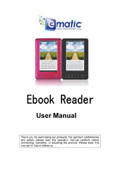 Ematic EB101 User Manual