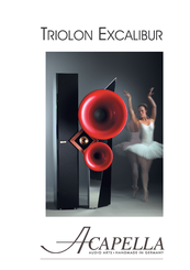 Acapella Triolon Excalibur User Manual