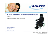 Roltec Vision plus User Instructions