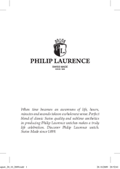 Philip Laurence Auto chronograph Manual