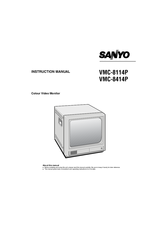 Sanyo VMC-8114P Instruction Manual