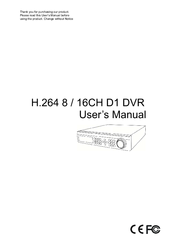 Panacom H.264 8 / 16CH D1 User Manual