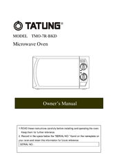 Tatung TMO-7R-BKD Owner's Manual