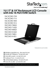 StarTech.com RACKCONS1716 User Manual