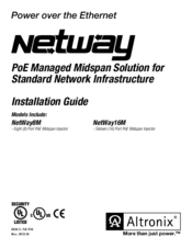Altronix NetWay16M Installation Manual
