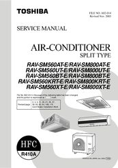 Toshiba RAV-SM560KRT-E Service Manual