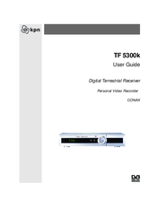 KPN TF 5300k User Manual