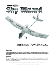 Global Hobby Wattage Sky Wizard Instruction Manual
