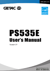 Getac PS535E User Manual