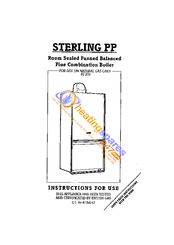 Chaffoteaux & Maury STERLING PP Instructions For Use