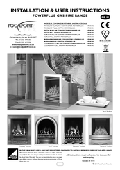 Focal Point ARCH SLIMLINE CONVECTOR POWERFLUE Installation & User's Instructions