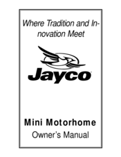 Jayco Mini Motorhome Owner's Manual