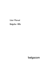 BELGACOM Belgafax 180s User Manual