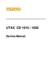 Utax CD 1015 Service Manual