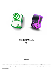 Freedom PT-9 User Manual