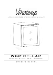 Vinotemp VT-15 TS Owner's Manual
