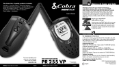 Cobra PR 255 VP Owner's Manual