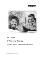MicroNet SP5012A User Manual