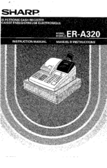 Sharp ER-A320 Instruction Manual