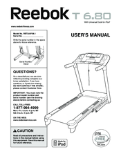 Reebok T 6.80 User Manual