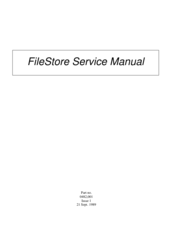 Acorn FileStore E01S Service Manual