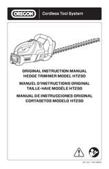 Oregon HT250 Instruction Manual
