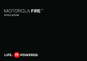 Motorola Fire XT311 User Manual