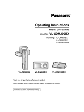 Panasonic VL-DM200BX Operating Instructions Manual