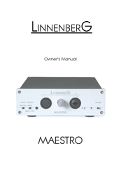 Linnenberg MAESTRO Owner's Manual