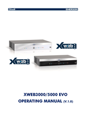 Emerson XWEB5000 EVO Operating Manual