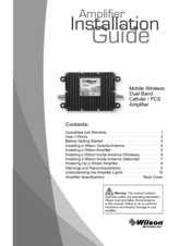 Wilson Electronics 801201 Installation Manual