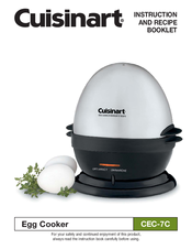 Cuisinart CEC-7C Instruction And Recipe Booklet