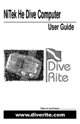 Dive Rite NiTek He User Manual