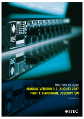 Itec MULTIMIX 8/4 DIGITAL Hardware Description