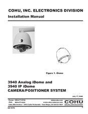 COHU 3940 IP i-Dome Installation Manual