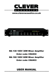 Clever Acoustics MA 160 User Manual