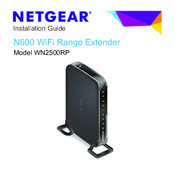 NETGEAR N600 WN2500RP Installation Manual