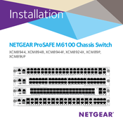 NETGEAR ProSAFE M6100 XCM8944 Installation Manual