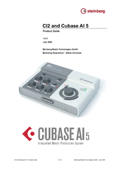 Steinberg Cubase AI 5 Product Manual